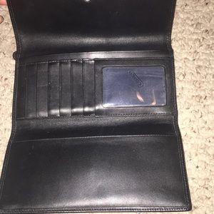 Black coach wallet